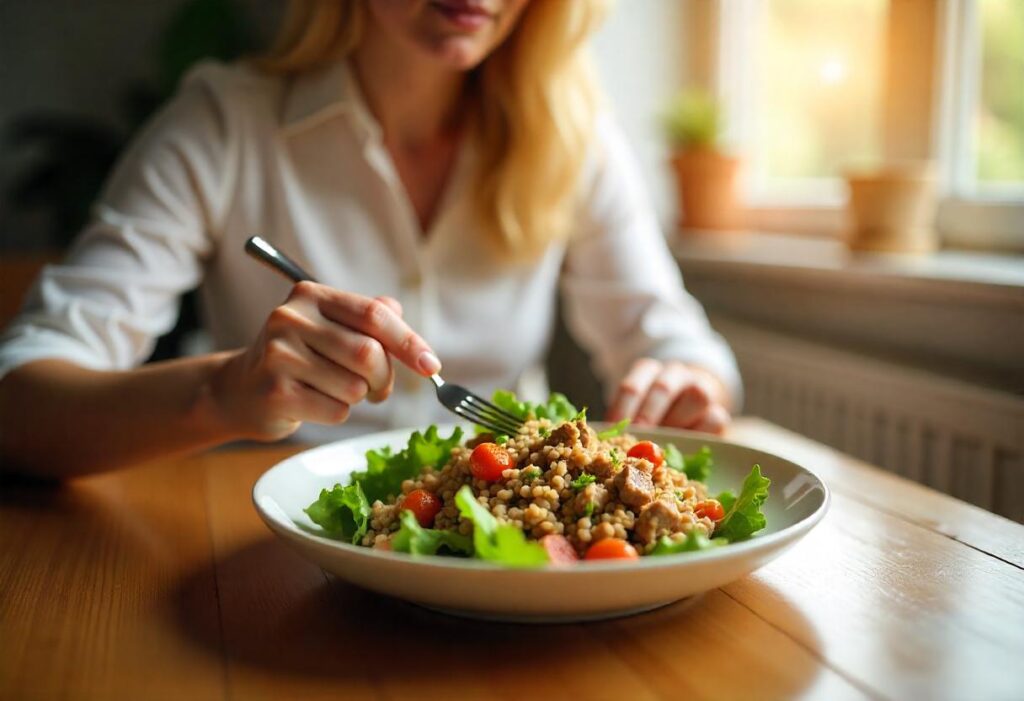 Green leaf healthy salad