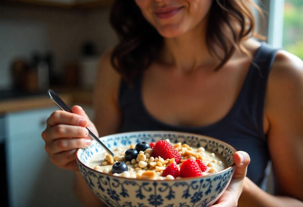 Power packed oatmeal