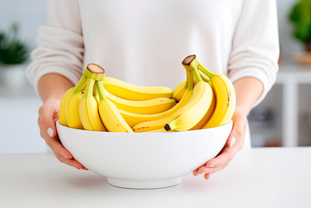 Bowl of bananas