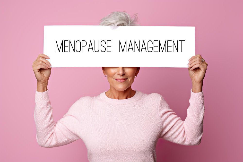 Menopausal management sign