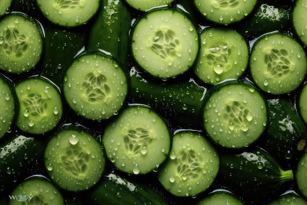 Hydrating cucumbers