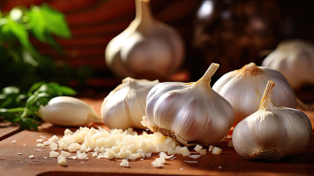 Garlic is extremely beneficial for gut health and healing SIBO