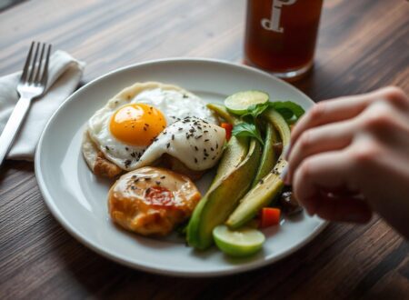 Healthy protein breakfast