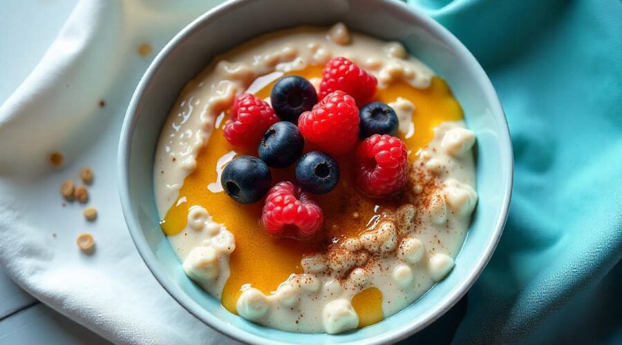 Cinnamon on oatmeal