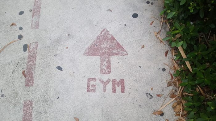 Gym this way