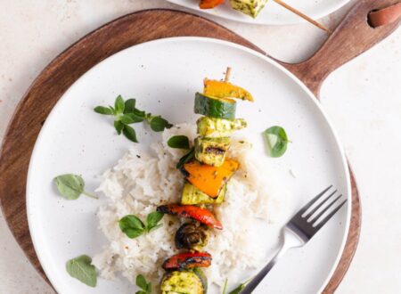 Tofu Herby Kebabs