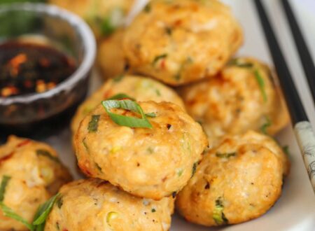 Chicken Miso Meatballs