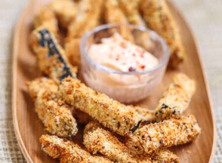 Air Fryer Eggplant Sticks