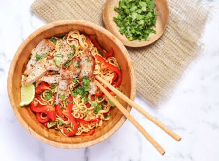 Slow Cooker Balsamic Pork Tenderloin With Strawberry Salsa