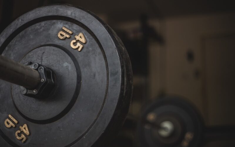 Barbell of weight to lift