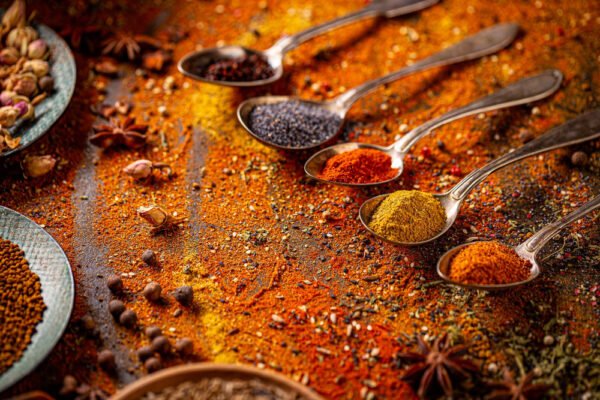 Spices of life on spoons