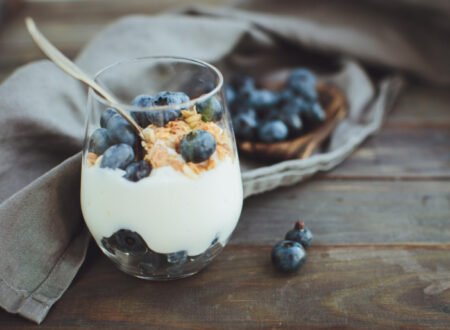 Yogurt and berries help to flourish your microbiome and encourage better health and wellbeing