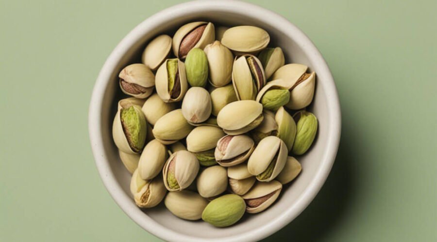 Pistachio in a bowl ready to eat