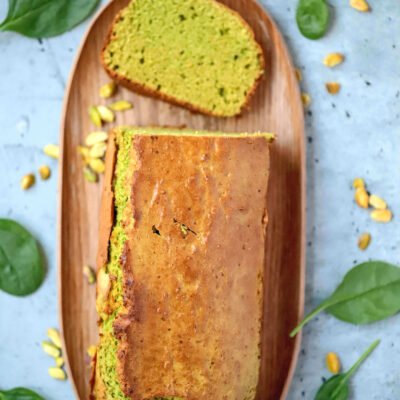 Protein pistachio loaf