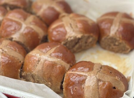 Vegan, Sugar Free & SIBO friendly Hot Cross buns