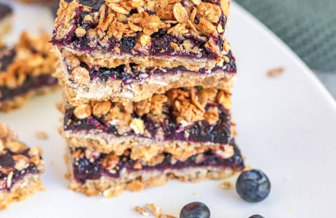 Blueberry oat bars 2