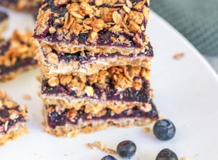 Blueberry oat bars 2